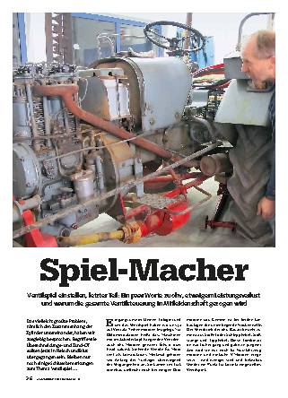 Ventile und Ventilspiel, Teil 3