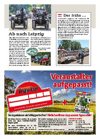 Treffen und Feldtage