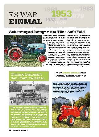 Es war einmal: das Jahr 1953