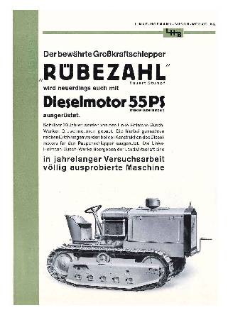 Rübezahl Diesel Raupenschlepper