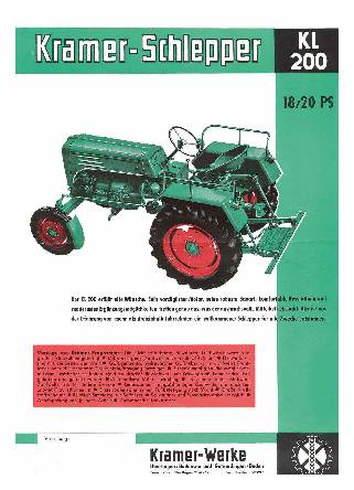 Kramer-Schlepper KL 200