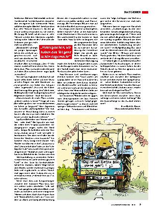 Kolonnenfahren mit dem Traktor