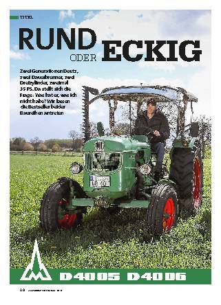 Deutz D 4005 und D 4006