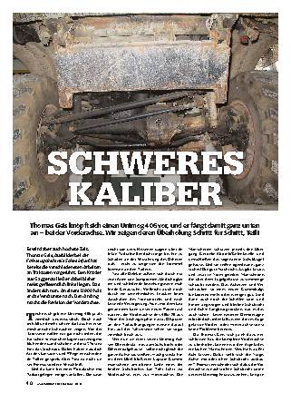 Unimog 406: Überholung der Vorderachse, Teil 1