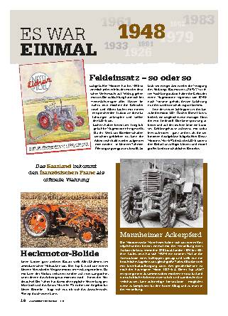 Es war einmal: das Jahr 1948