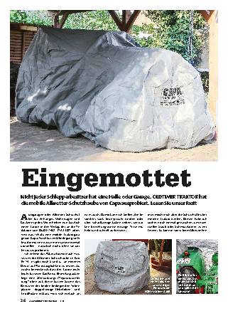 Test Allwetterschutzhaube von Capa