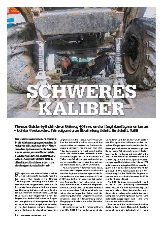 Unimog 406: Überholung der Vorderachse, Teil 2