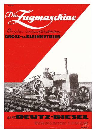 Deutz-Diesel Zugmaschine