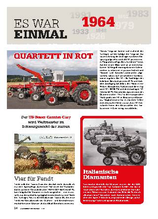 Es war einmal: das Jahr 1964
