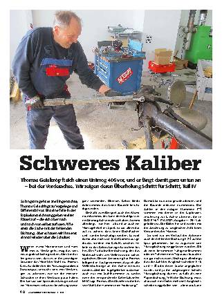 Unimog 406: Überholung der Vorderachse, Teil 4 