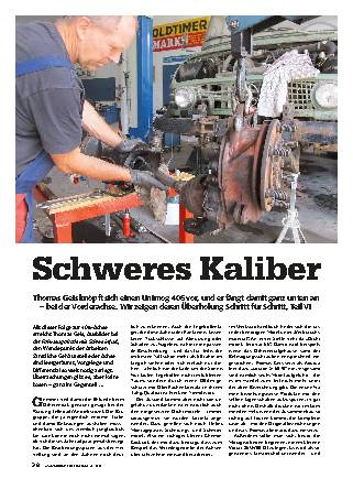 Unimog 406: Überholung der Vorderachse, Teil 6