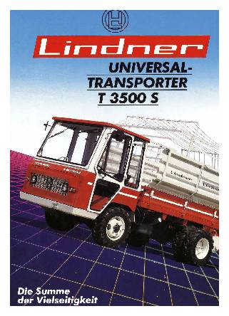 Lindner Universal-Transporter T 3500 S