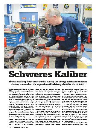 Unimog 406: Überholung der Vorderachse, Teil 9