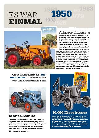 Es war einmal: das Jahr 1950