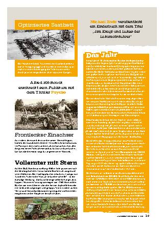 Es war einmal: das Jahr 1960