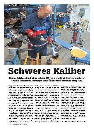 Unimog 406: Überholung der Vorderachse, Teil 10