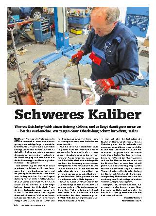 Unimog 406: Überholung der Vorderachse, Teil 11