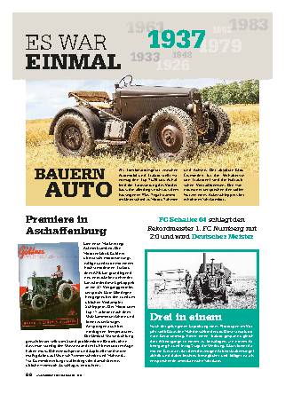 Es war einmal: das Jahr 1937