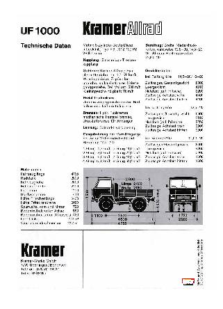 Kramer Allrad UF 1000