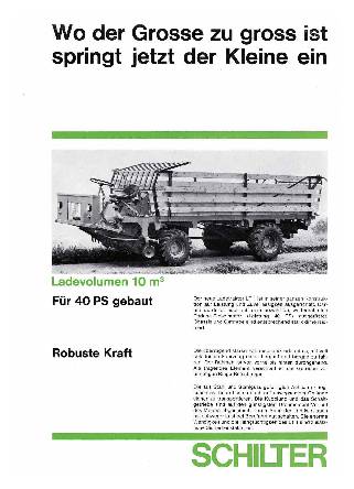 Schilter Ladetraktor LT 1