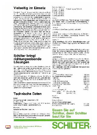Schilter Ladetraktor LT 1
