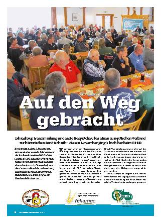 Jahreshauptversammlung 2018 des BHLD 