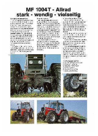 Massey Ferguson 1004 T