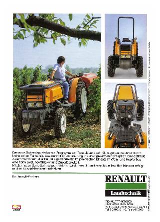 Renault Weinbau-Traktoren