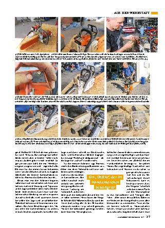 Motorsägen-Membranvergaser überholen, Teil 1