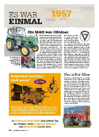 Es war einmal: das Jahr 1957