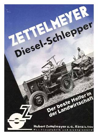 Zettelmeyer Diesel-Schlepper