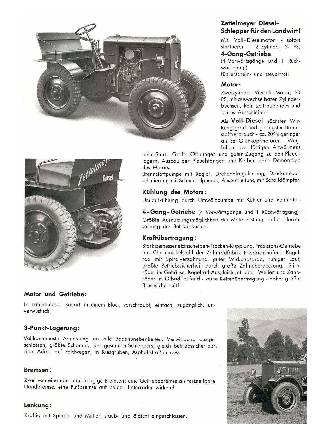 Zettelmeyer Diesel-Schlepper