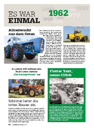Es war einmal: das Jahr 1962