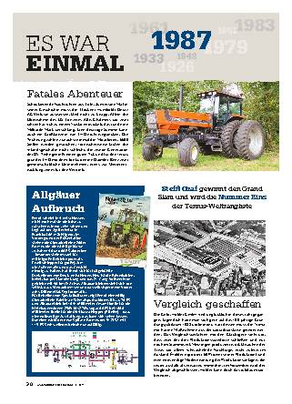 Es war einmal: das Jahr 1987