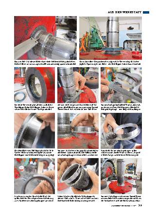 Eingelaufene Welle reparieren