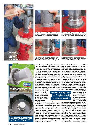 Eingelaufene Welle reparieren