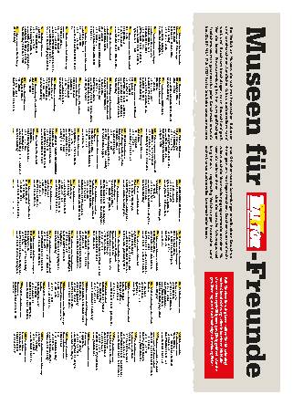 Museumsliste Deutschland 2019