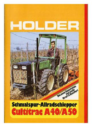 Holder Cultitrac A4/A50_OLDTIMERTRAKTOR_08_2019