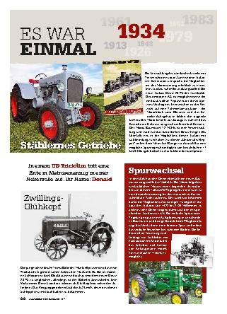 Es war einmal: das Jahr 1934