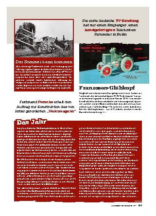 Es war einmal: das Jahr 1934