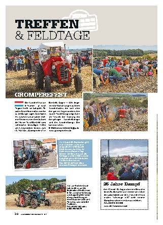 Treffen & Feldtage