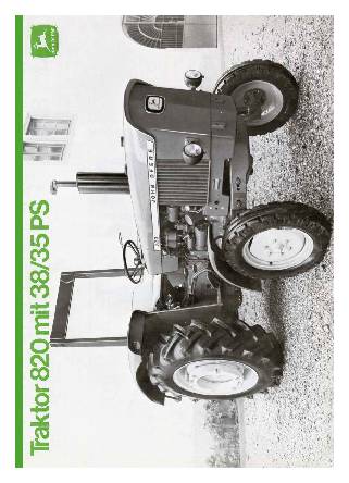 John Deere 820