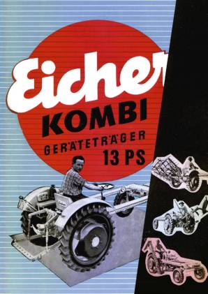 Eicher Kombi Geräteträger 13 PS
