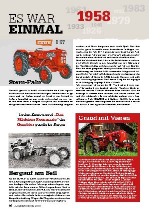 Es war einmal: das Jahr 1958