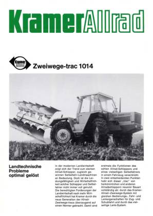 Kramer Allrad Zweiwege-trac 1014