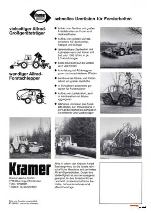 Kramer Allrad Zweiwege-trac 1014