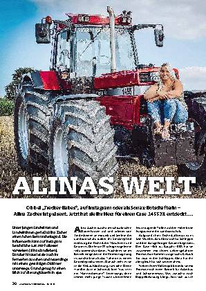 Hobby-Landwirtin Alina Zacher