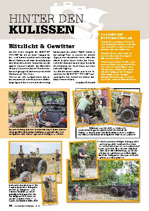 Hinter den Kulissen