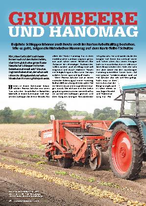 Hanomag auf dem Kartoffelhof Schultze