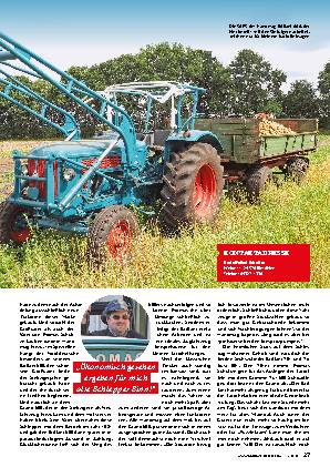 Hanomag auf dem Kartoffelhof Schultze